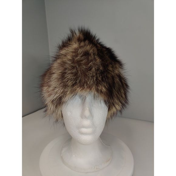 Excellent Vintage Creation Luna Montreal Racoon Fur Hat 20.50\